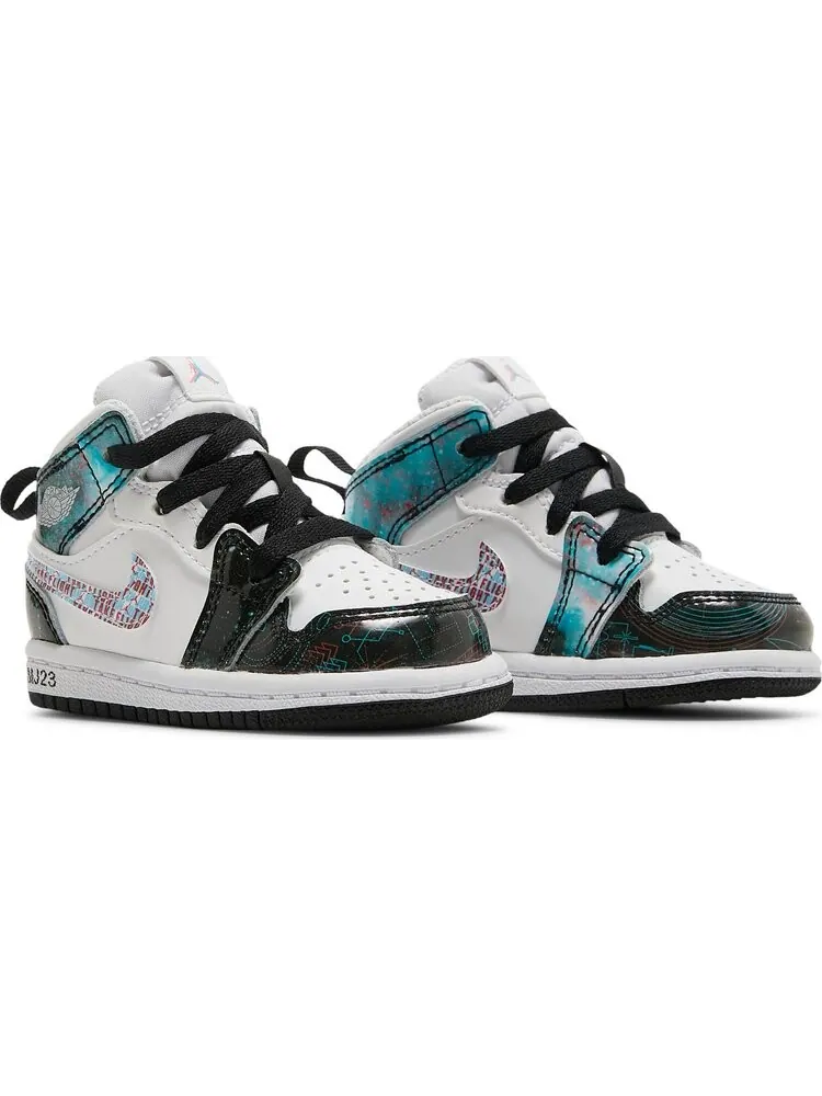 Кроссовки Air Jordan 1 Mid SE TD Take Flight — изображение 8 из 8, белый