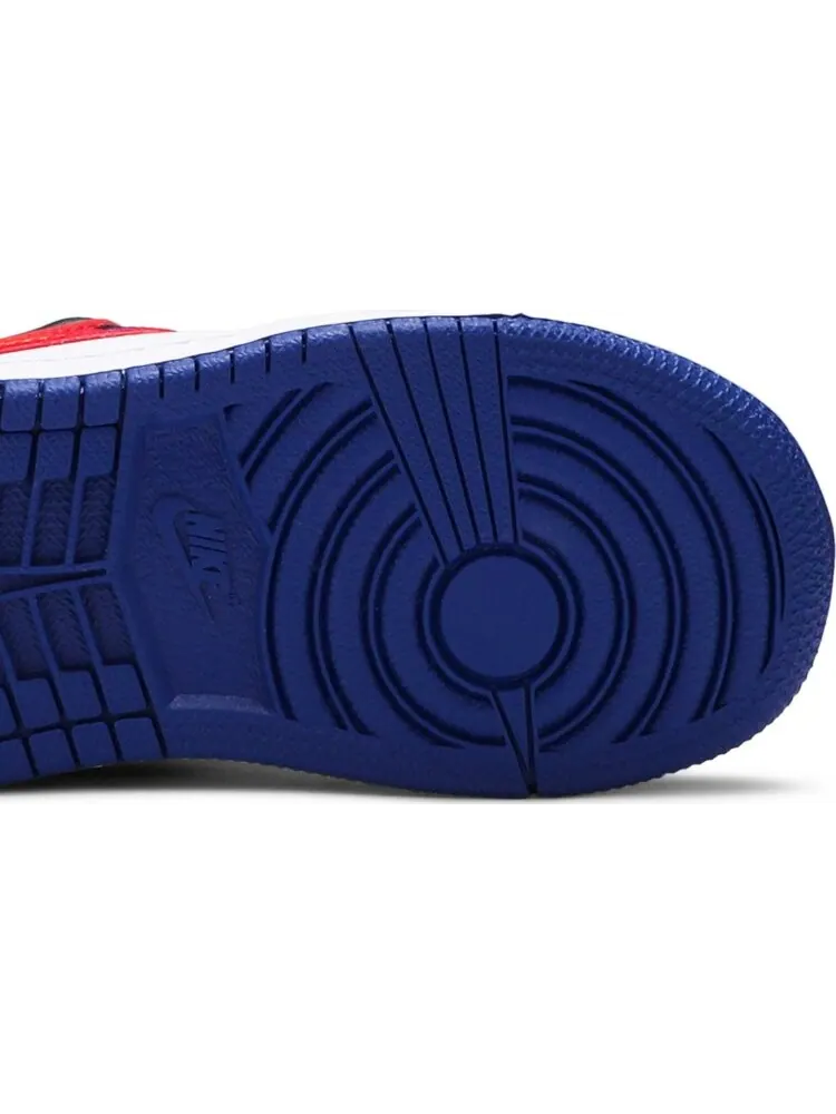 Кроссовки Air Jordan 1 Mid SE TD Multicolored Swoosh — изображение 5 из 8, белый