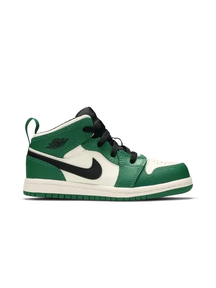 Кроссовки Air Jordan 1 Mid SE TD 'Pine Green' — изображение 1 из 4, зеленый