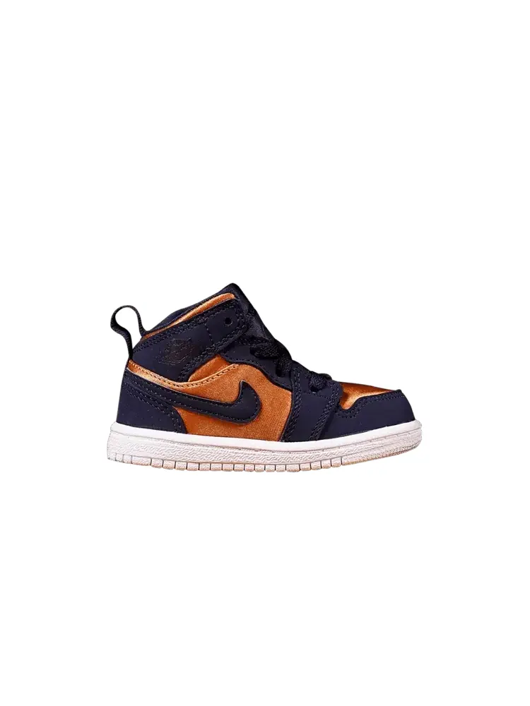 Кроссовки Air Jordan Air Jordan 1 Mid SE TD 'Obsidian' — изображение 1 из 1, черный/белый