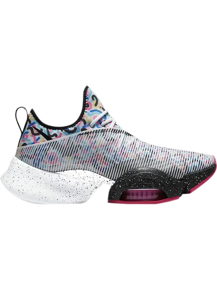 Кроссовки Nike Wmns Air Zoom SuperRep 'Curly Doodle' — изображение 1 из 1, черный