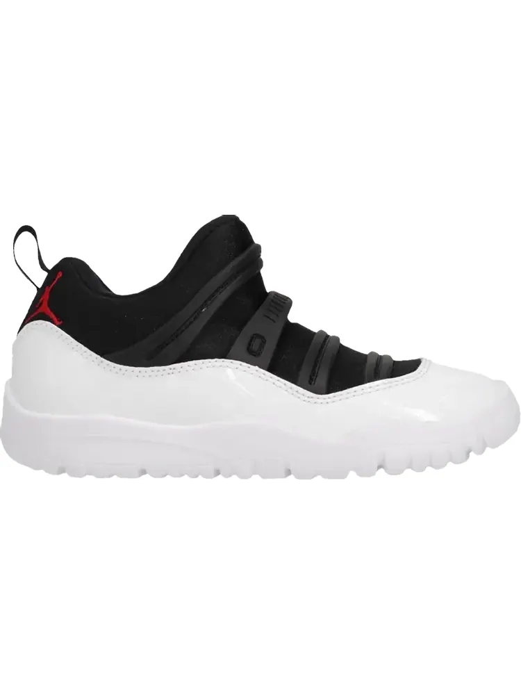 Кроссовки Jordan 11 Retro Little Flex PS Black White — изображение 1 из 1, черный