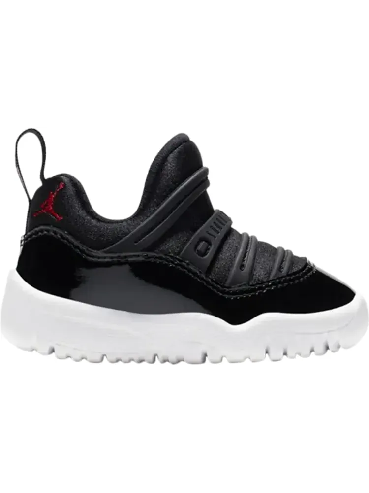 Кроссовки Air Jordan 11 Retro Little Flex TD Black — изображение 1 из 1, черный