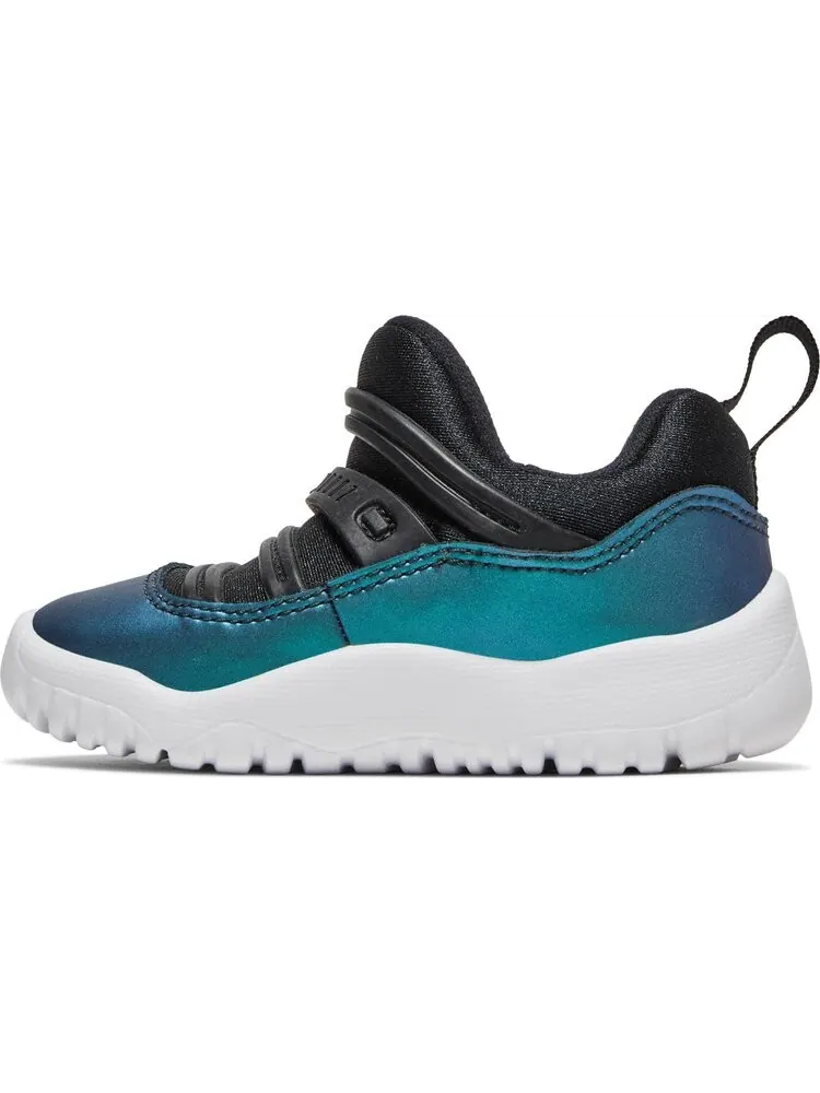 Кроссовки Jordan 11 Retro Little Flex TD Black Iridescent — изображение 3 из 8, черный