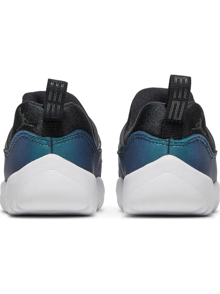 Кроссовки Jordan 11 Retro Little Flex TD Black Iridescent — изображение 6 из 8, черный