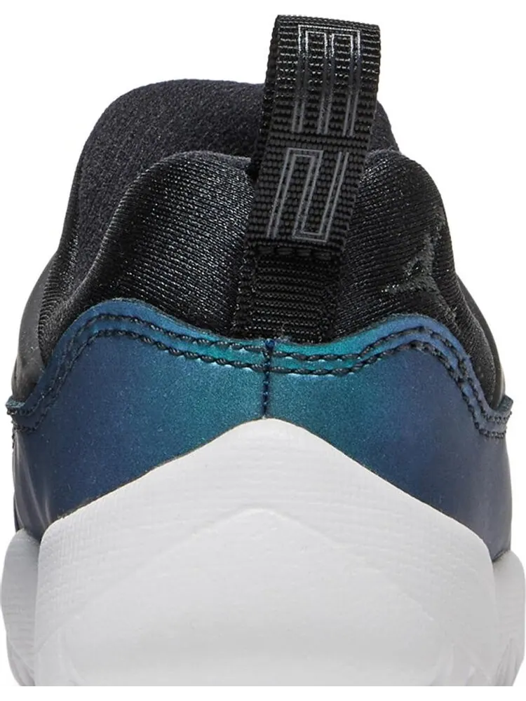 Кроссовки Jordan 11 Retro Little Flex TD Black Iridescent — изображение 7 из 8, черный