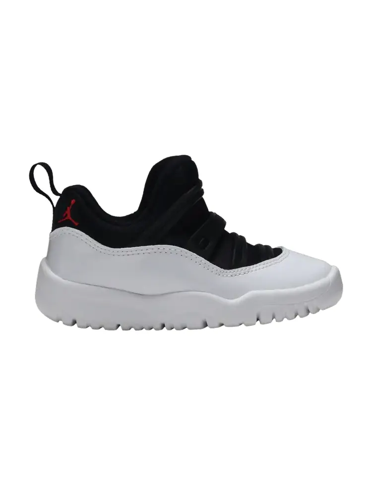 Кроссовки Air Jordan Jordan 11 Retro Little Flex TD 'Black' — изображение 1 из 9, черный/красный/белый