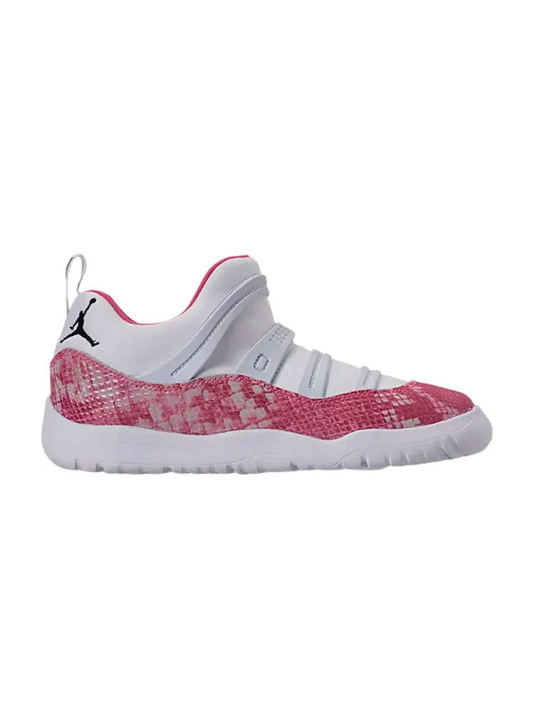 Кроссовки Air Jordan 11 Retro Little Flex PS 'Pink Snakeskin' — изображение 1 из 1, белый