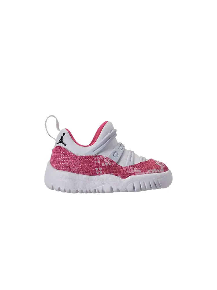 Кроссовки Air Jordan 11 Retro Little Flex TD 'Pink Snakeskin' — изображение 1 из 1, белый