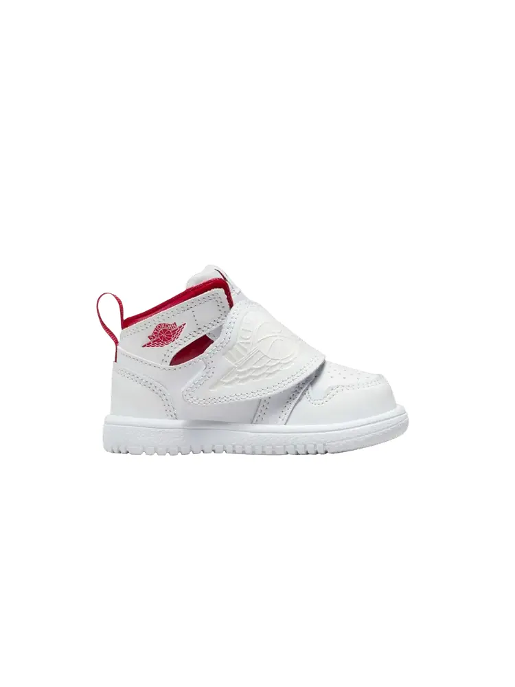 Кроссовки Air Jordan Sky Jordan 1 TD White Varsity Red — изображение 1 из 1, белый красный