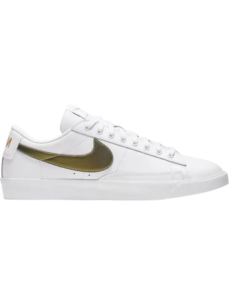 Кроссовки Nike Blazer Low Premium 'White Metallic Gold' — изображение 1 из 1, золото