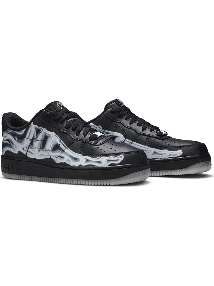 Кроссовки Nike Air Force 1 '07 QS 'Black Skeleton' — изображение 8 из 8, черный