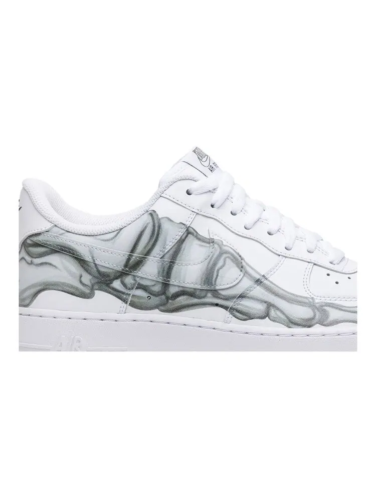 Кроссовки Nike Air Force 1 Low QS 'Skeleton' — изображение 2 из 4, белый