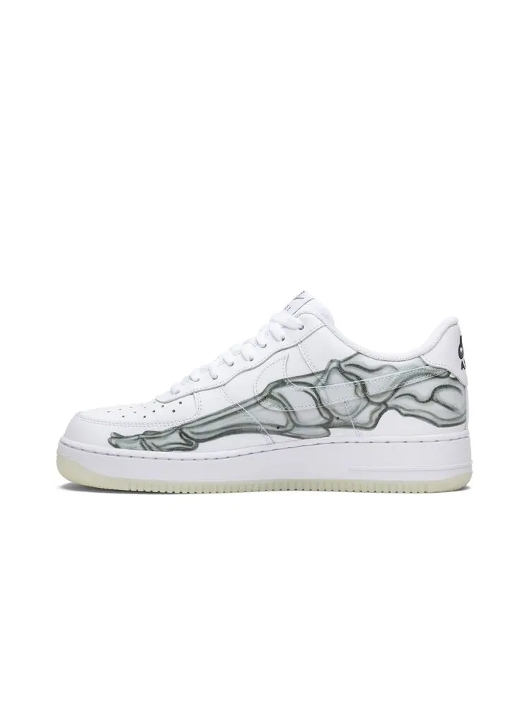 Кроссовки Nike Air Force 1 Low QS 'Skeleton' — изображение 3 из 4, белый