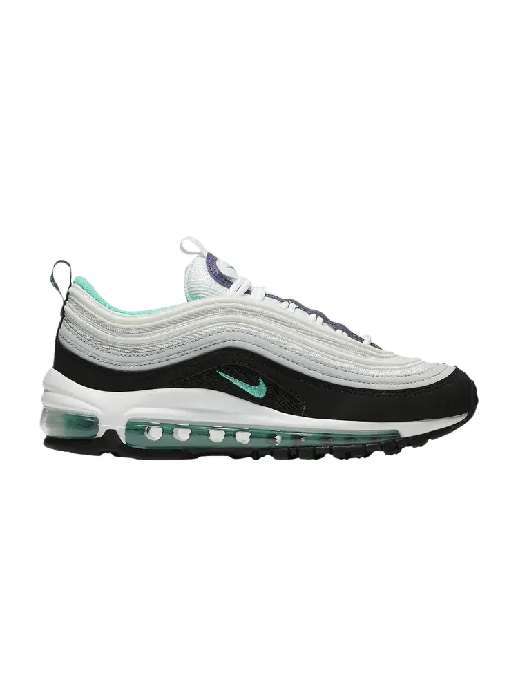 Кроссовки Nike Air Max 97 BG 'White Hyper Jade' — изображение 1 из 1, белый