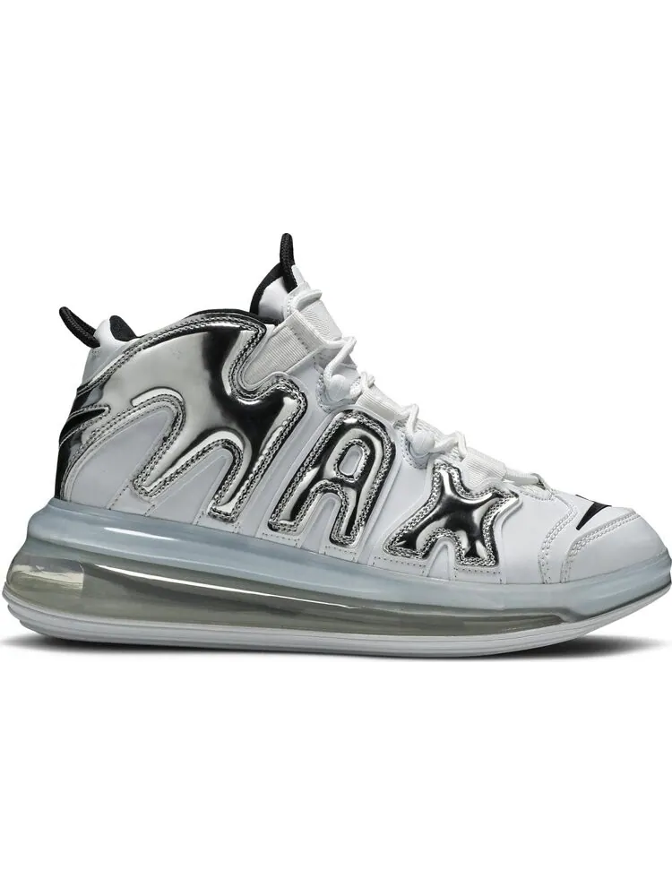 Кроссовки Nike Air More Uptempo 720 QS 'Chrome' — изображение 1 из 8, серебряный