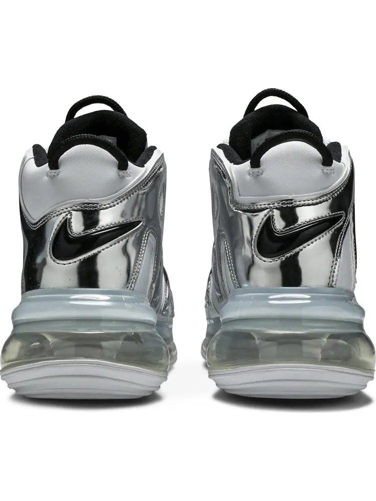 Кроссовки Nike Air More Uptempo 720 QS 'Chrome' — изображение 6 из 8, серебряный