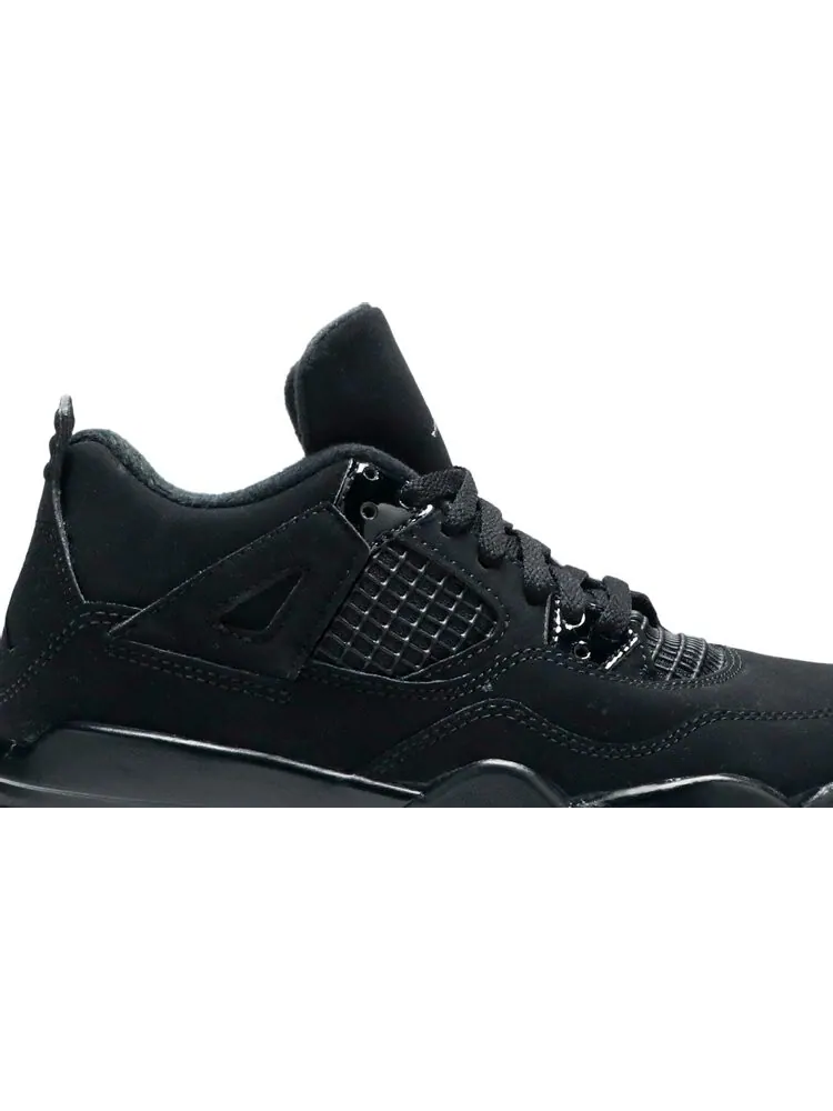Кроссовки Air Jordan 4 Retro PS Black Cat 2020 — изображение 2 из 8, черный