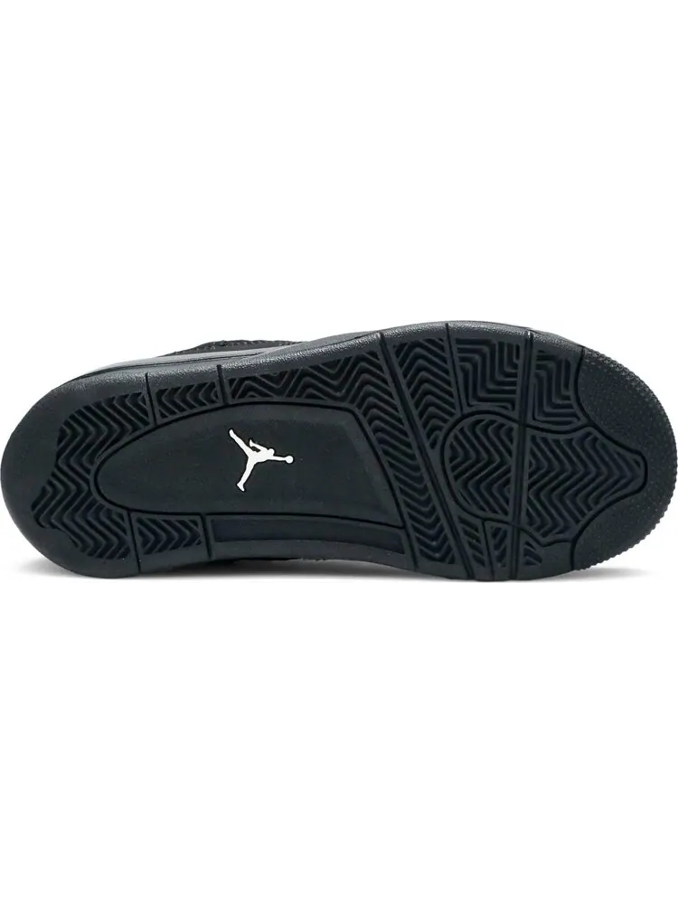 Кроссовки Air Jordan 4 Retro PS Black Cat 2020 — изображение 4 из 8, черный
