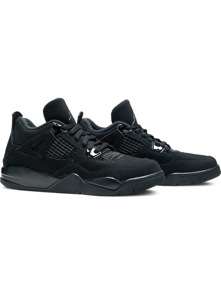 Кроссовки Air Jordan 4 Retro PS Black Cat 2020 — изображение 8 из 8, черный