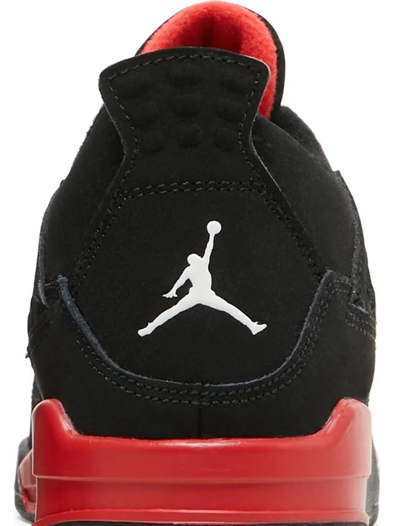 Кроссовки детские Air Jordan 4 Retro PS Red Thunder — изображение 7 из 8, красный