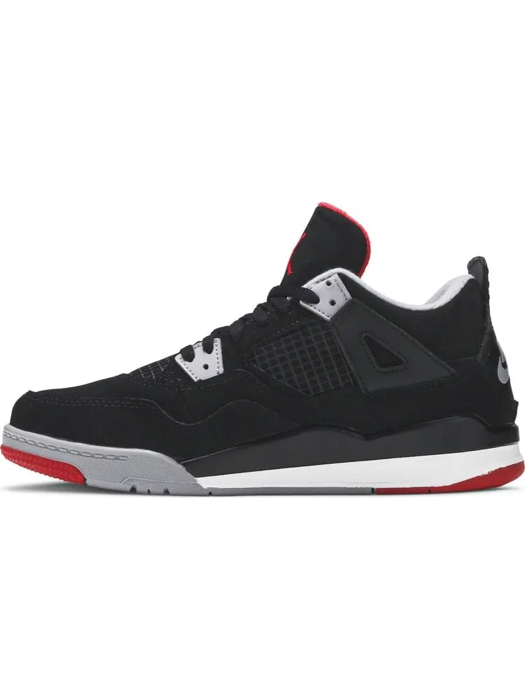 Кроссовки Air Jordan 4 Retro OG PS Bred 2019 — изображение 3 из 8, черный