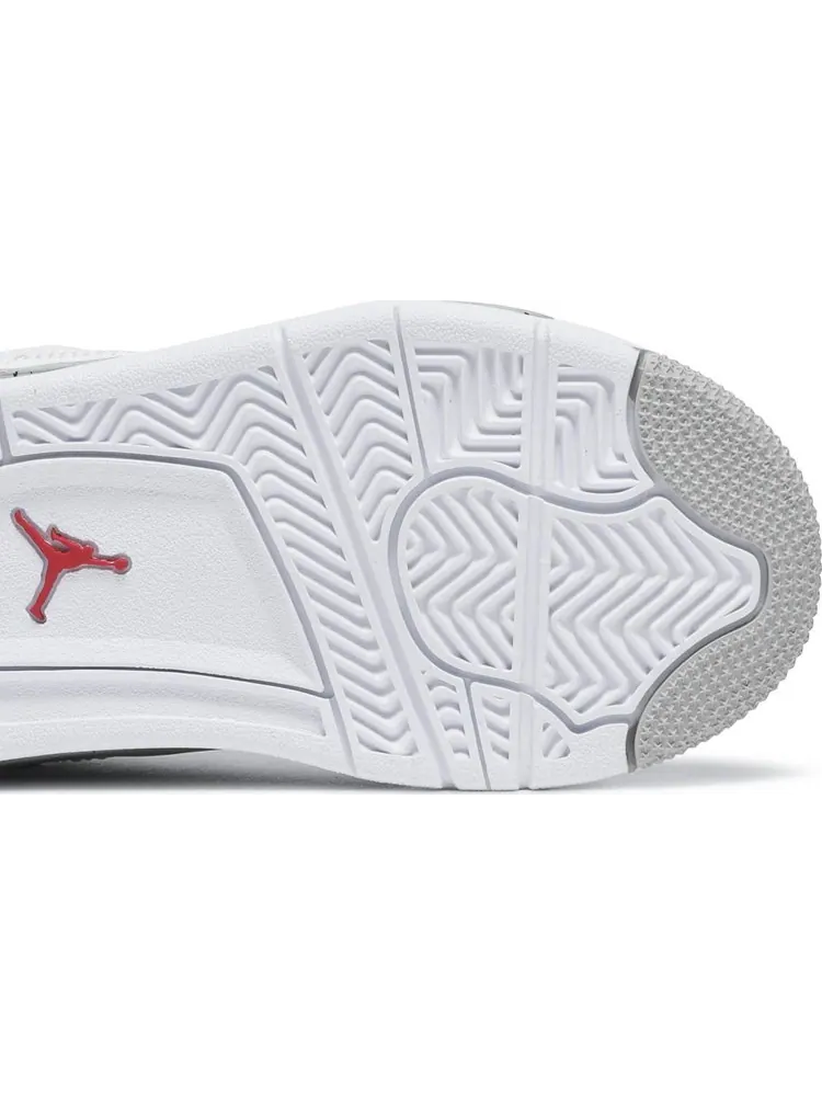 Кроссовки Air Jordan 4 Retro PS White Oreo — изображение 5 из 8, белый