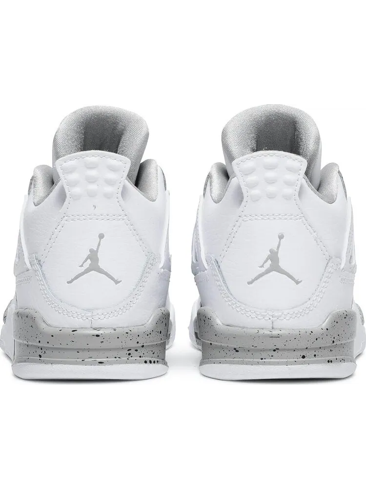 Кроссовки Air Jordan 4 Retro PS White Oreo — изображение 6 из 8, белый