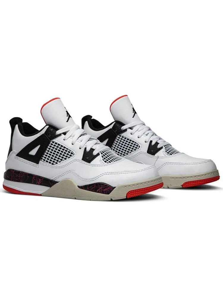 Кроссовки Air Jordan 4 Retro PS Pale Citron — изображение 8 из 8, белый