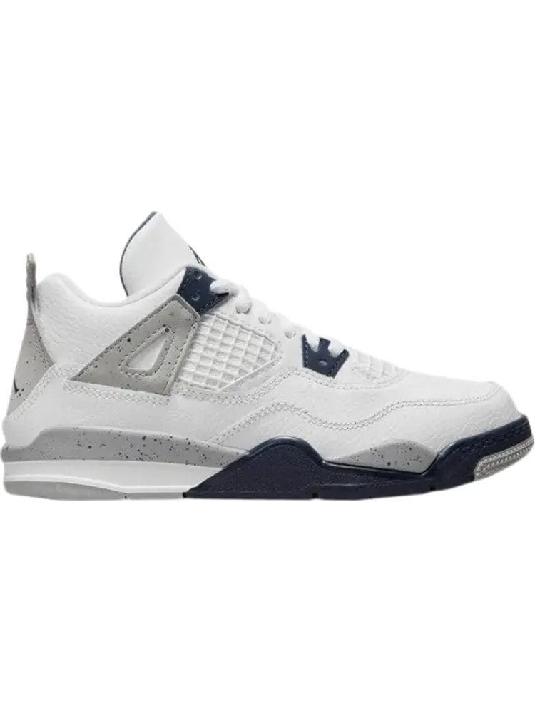 Кроссовки Air Jordan 4 Retro PS Midnight Navy — изображение 1 из 1, белый