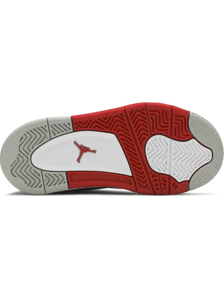Кроссовки Air Jordan 4 Retro OG PS Fire Red 2020 — изображение 4 из 8, белый