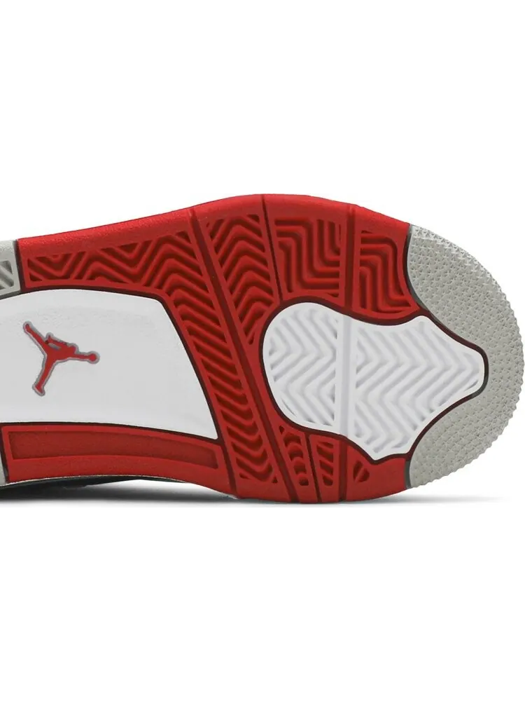 Кроссовки Air Jordan 4 Retro OG PS Fire Red 2020 — изображение 5 из 8, белый