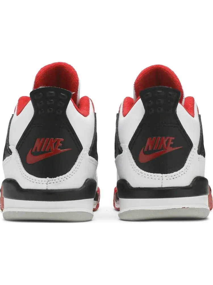 Кроссовки Air Jordan 4 Retro OG PS Fire Red 2020 — изображение 6 из 8, белый
