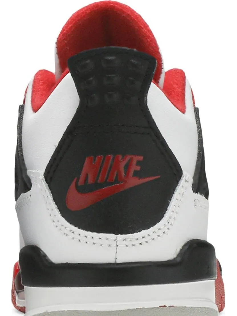 Кроссовки Air Jordan 4 Retro OG PS Fire Red 2020 — изображение 7 из 8, белый