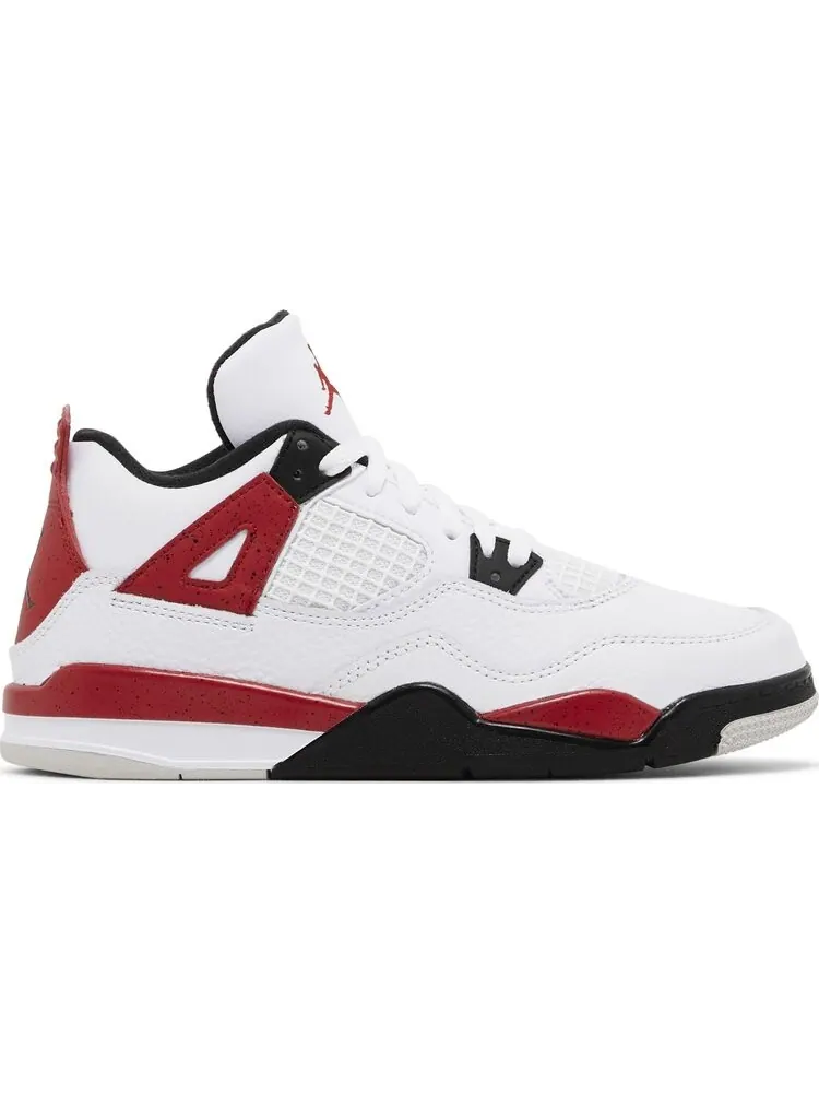 Кроссовки Air Jordan 4 Retro PS 'Red Cement' — изображение 1 из 4, белый