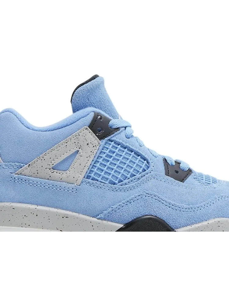 Кроссовки Air Jordan 4 Retro PS University Blue — изображение 2 из 8, синий