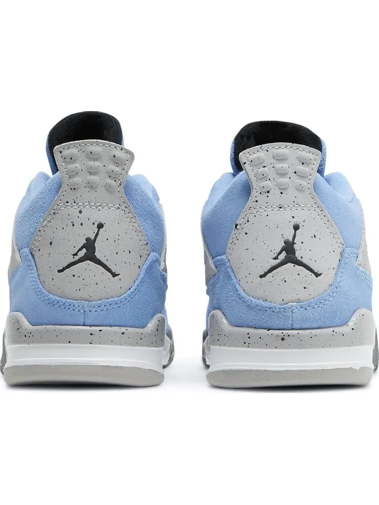 Кроссовки Air Jordan 4 Retro PS University Blue — изображение 6 из 8, синий