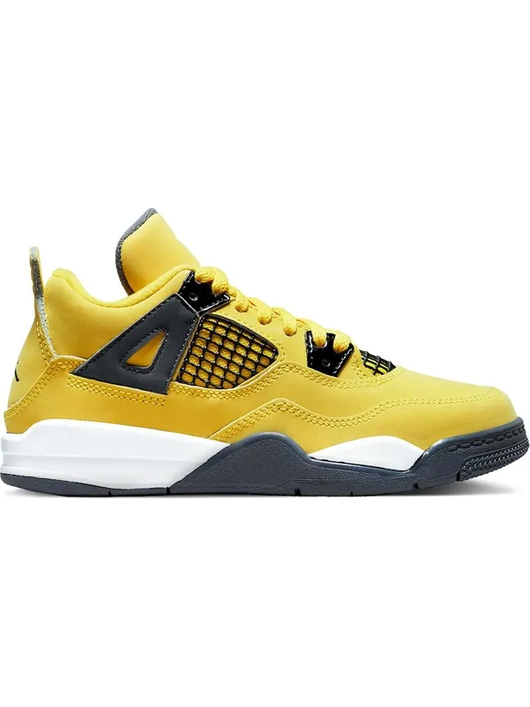 Кроссовки Air Jordan 4 Retro PS Lightning 2021 — изображение 1 из 1, желтый