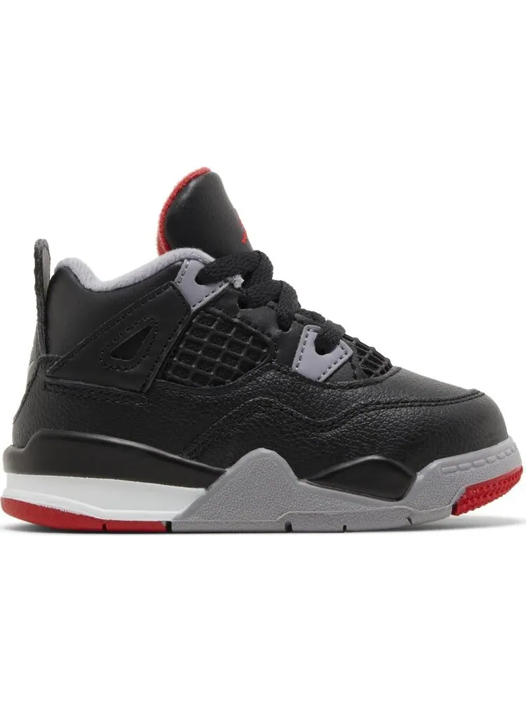 Кроссовки Air Jordan 4 Retro TD 'Bred Reimagined' — изображение 1 из 4, черный