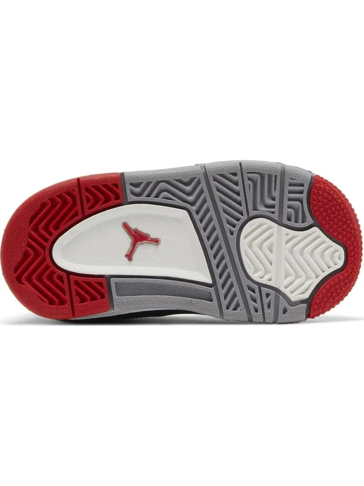 Кроссовки Air Jordan 4 Retro TD 'Bred Reimagined' — изображение 4 из 4, черный