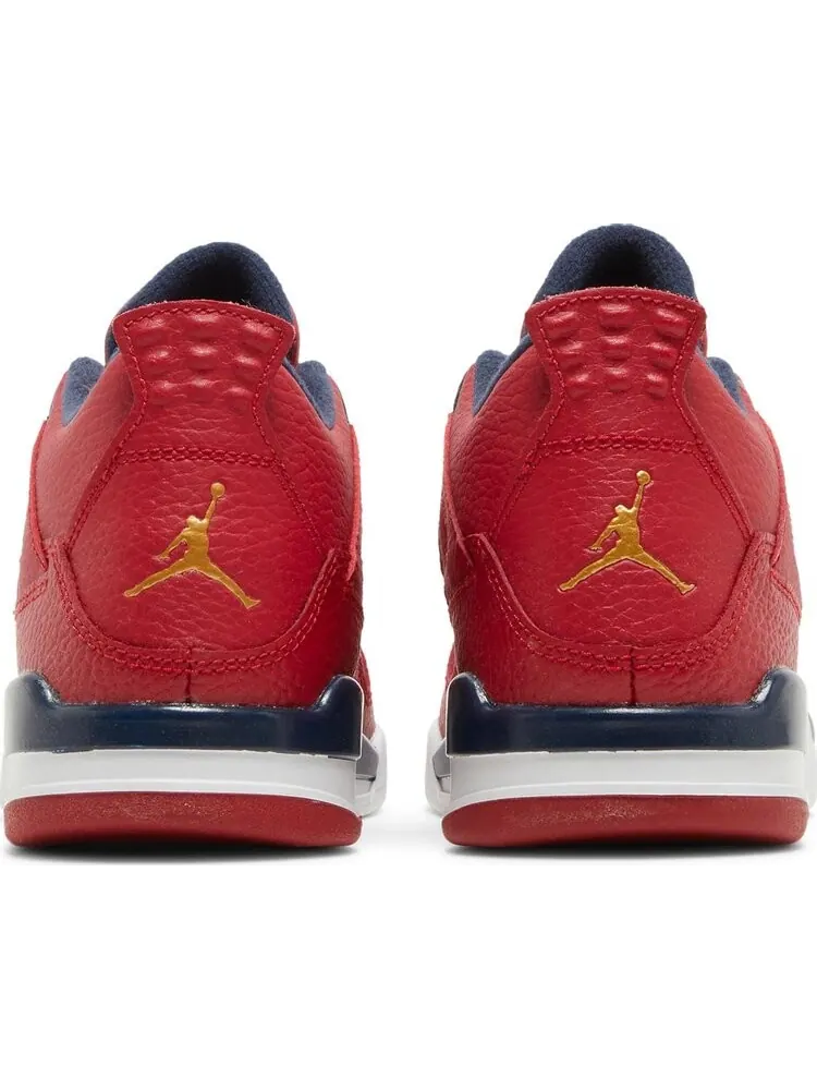 Кроссовки Air Jordan 4 Retro PS FIBA — изображение 6 из 8, красный