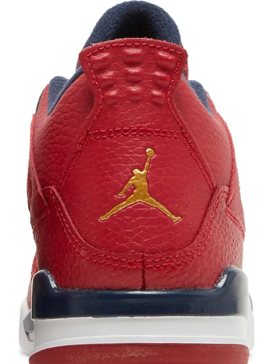 Кроссовки Air Jordan 4 Retro PS FIBA — изображение 7 из 8, красный