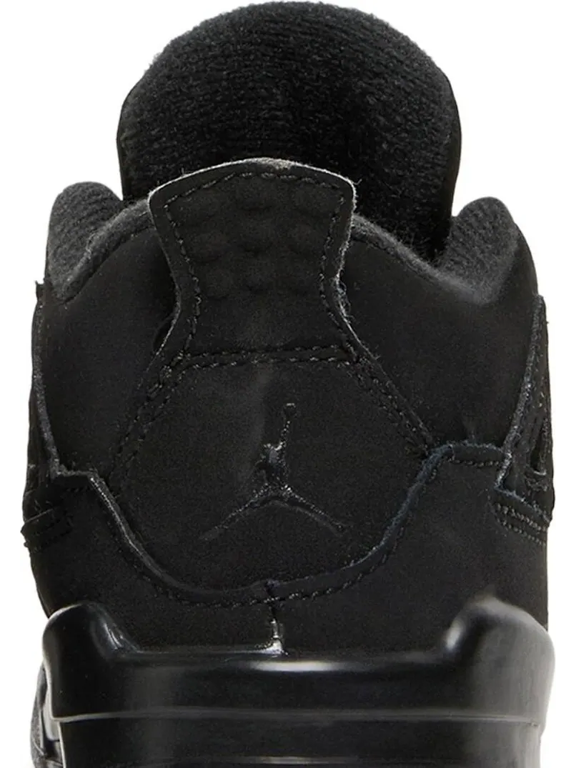 Кроссовки Air Jordan 4 Retro TD Black Cat 2020 — изображение 7 из 8, черный