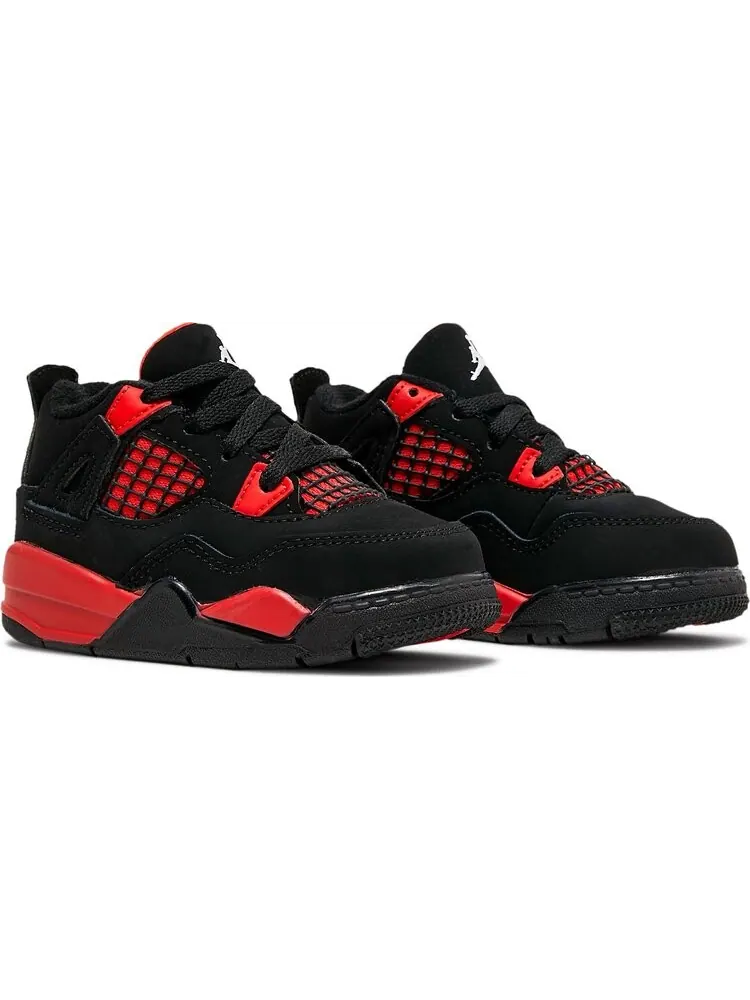 Кроссовки Air Jordan 4 Retro TD Red Thunder — изображение 8 из 8, красный