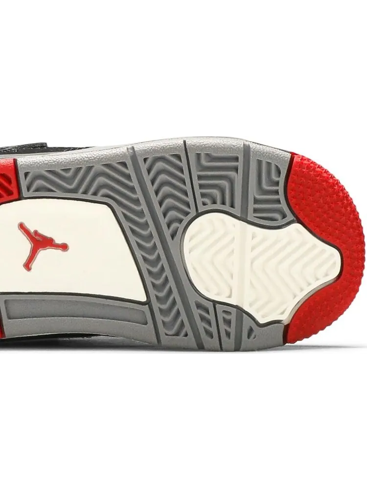 Кроссовки Air Jordan 4 Retro TD Bred 2019 — изображение 5 из 8, черный