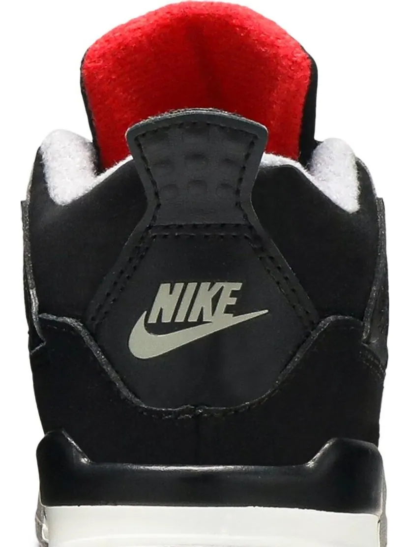 Кроссовки Air Jordan 4 Retro TD Bred 2019 — изображение 7 из 8, черный