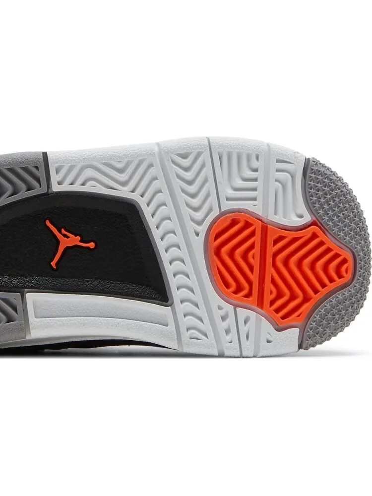 Кроссовки Air Jordan 4 Retro TD Infrared — изображение 5 из 8, серый
