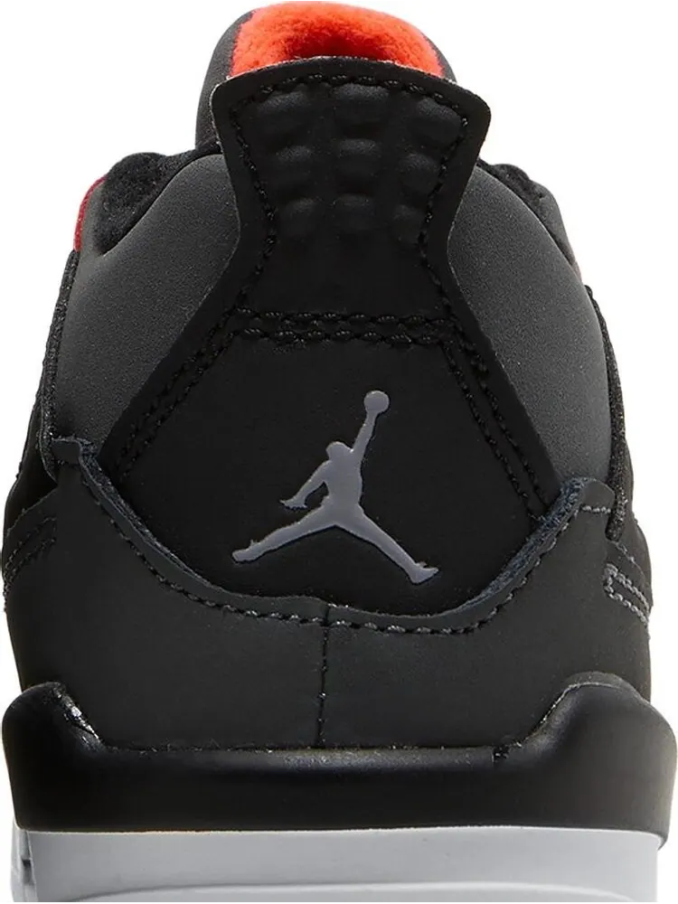 Кроссовки Air Jordan 4 Retro TD Infrared — изображение 7 из 8, серый