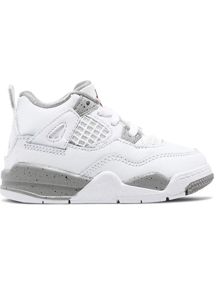Кроссовки Air Jordan 4 Retro TD White Oreo — изображение 1 из 8, белый