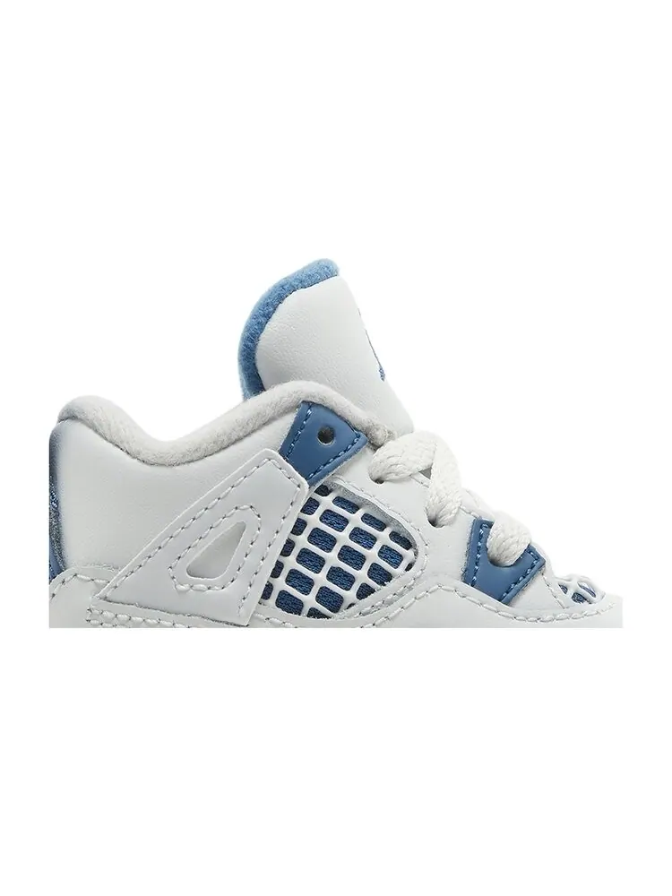 Кроссовки Air Jordan 4 Retro TD — изображение 2 из 4, белый